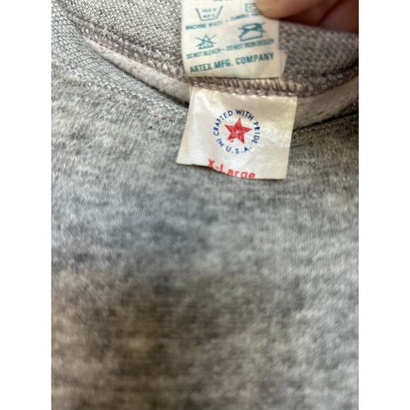 Vintage MLB 1985 World Series I-70s Royals Cardinals Crewneck Sweatshirt Gray XL - Picture 9 of 10